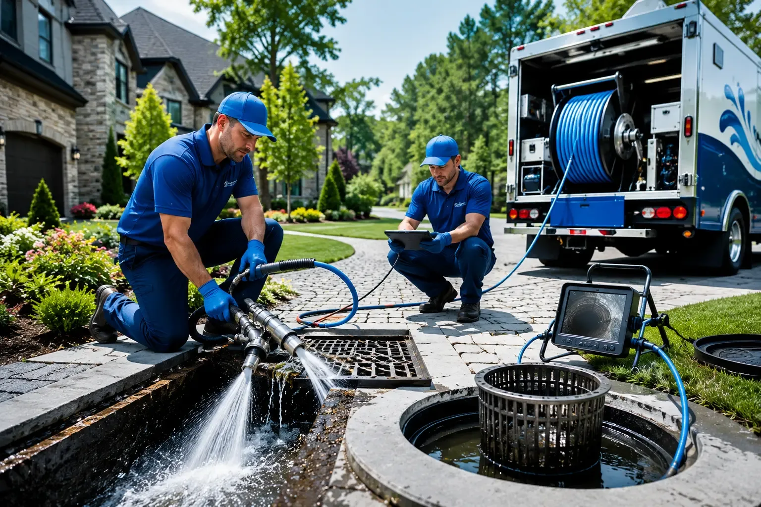 Local outdoor drain cleaning professionals in Savanna, OK